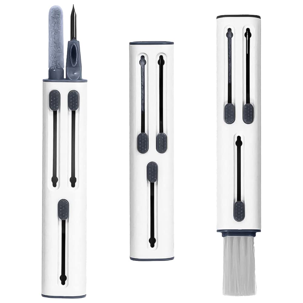 Sounce 5-in-1 Multi-Function Laptop Cleaning Brush/Keyboard Cleaning kit/Gadget Cleaning kit Gap Duster Key-Cap Puller for Laptop, Keyboard and Earphones