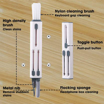 Sounce 5-in-1 Multi-Function Laptop Cleaning Brush/Keyboard Cleaning kit/Gadget Cleaning kit Gap Duster Key-Cap Puller for Laptop, Keyboard and Earphones