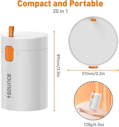 Sounce 5-in-1 Multi-Function Laptop Cleaning Brush/Keyboard Cleaning kit/Gadget Cleaning kit Gap Duster Key-Cap Puller for Laptop, Keyboard and Earphones