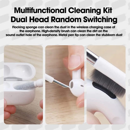 Sounce 5-in-1 Multi-Function Laptop Cleaning Brush/Keyboard Cleaning kit/Gadget Cleaning kit Gap Duster Key-Cap Puller for Laptop, Keyboard and Earphones