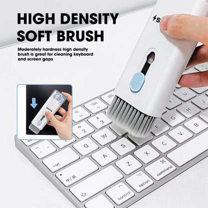 Sounce 5-in-1 Multi-Function Laptop Cleaning Brush/Keyboard Cleaning kit/Gadget Cleaning kit Gap Duster Key-Cap Puller for Laptop, Keyboard and Earphones