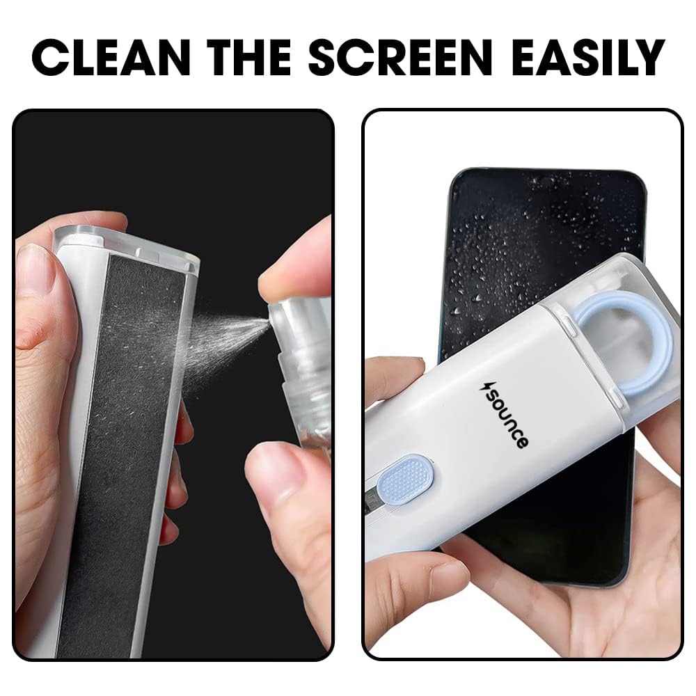 Sounce 5-in-1 Multi-Function Laptop Cleaning Brush/Keyboard Cleaning kit/Gadget Cleaning kit Gap Duster Key-Cap Puller for Laptop, Keyboard and Earphones