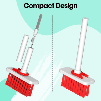 Sounce 5-in-1 Multi-Function Laptop Cleaning Brush/Keyboard Cleaning kit/Gadget Cleaning kit Gap Duster Key-Cap Puller for Laptop, Keyboard and Earphones