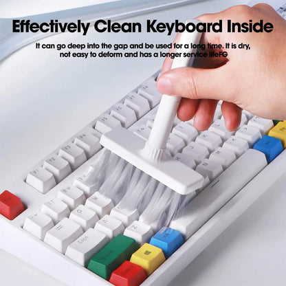 Sounce 5-in-1 Multi-Function Laptop Cleaning Brush/Keyboard Cleaning kit/Gadget Cleaning kit Gap Duster Key-Cap Puller for Laptop, Keyboard and Earphones