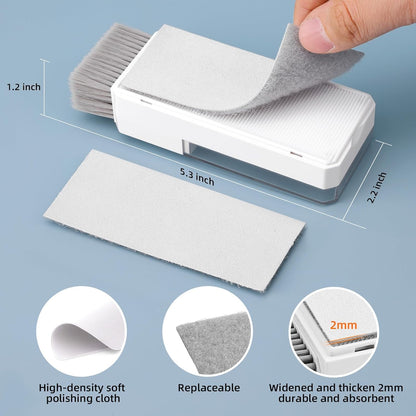 Sounce 5-in-1 Multi-Function Laptop Cleaning Brush/Keyboard Cleaning kit/Gadget Cleaning kit Gap Duster Key-Cap Puller for Laptop, Keyboard and Earphones