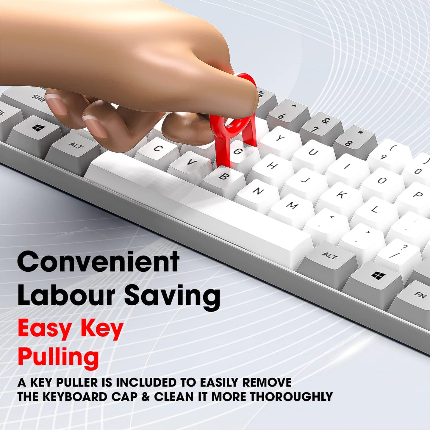 Sounce 5-in-1 Multi-Function Laptop Cleaning Brush/Keyboard Cleaning kit/Gadget Cleaning kit Gap Duster Key-Cap Puller for Laptop, Keyboard and Earphones