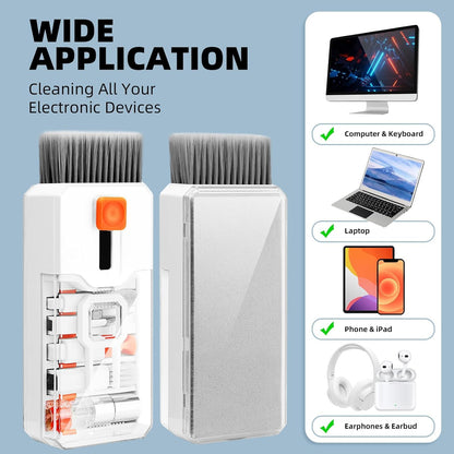 Sounce 5-in-1 Multi-Function Laptop Cleaning Brush/Keyboard Cleaning kit/Gadget Cleaning kit Gap Duster Key-Cap Puller for Laptop, Keyboard and Earphones