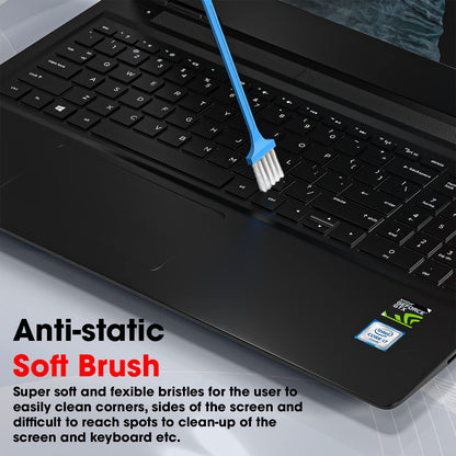 Sounce 5-in-1 Multi-Function Laptop Cleaning Brush/Keyboard Cleaning kit/Gadget Cleaning kit Gap Duster Key-Cap Puller for Laptop, Keyboard and Earphones