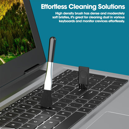Sounce 5-in-1 Multi-Function Laptop Cleaning Brush/Keyboard Cleaning kit/Gadget Cleaning kit Gap Duster Key-Cap Puller for Laptop, Keyboard and Earphones