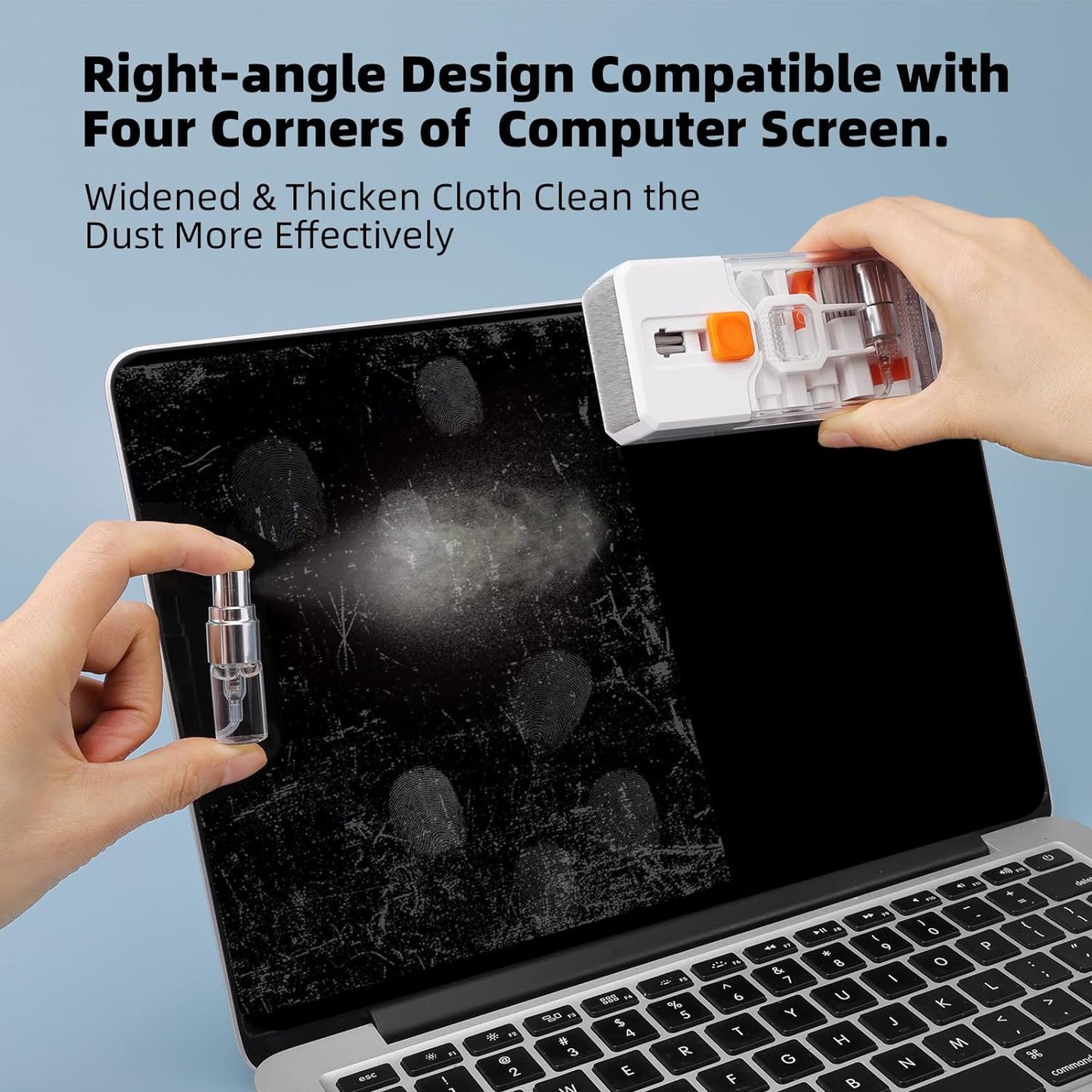 Sounce 5-in-1 Multi-Function Laptop Cleaning Brush/Keyboard Cleaning kit/Gadget Cleaning kit Gap Duster Key-Cap Puller for Laptop, Keyboard and Earphones